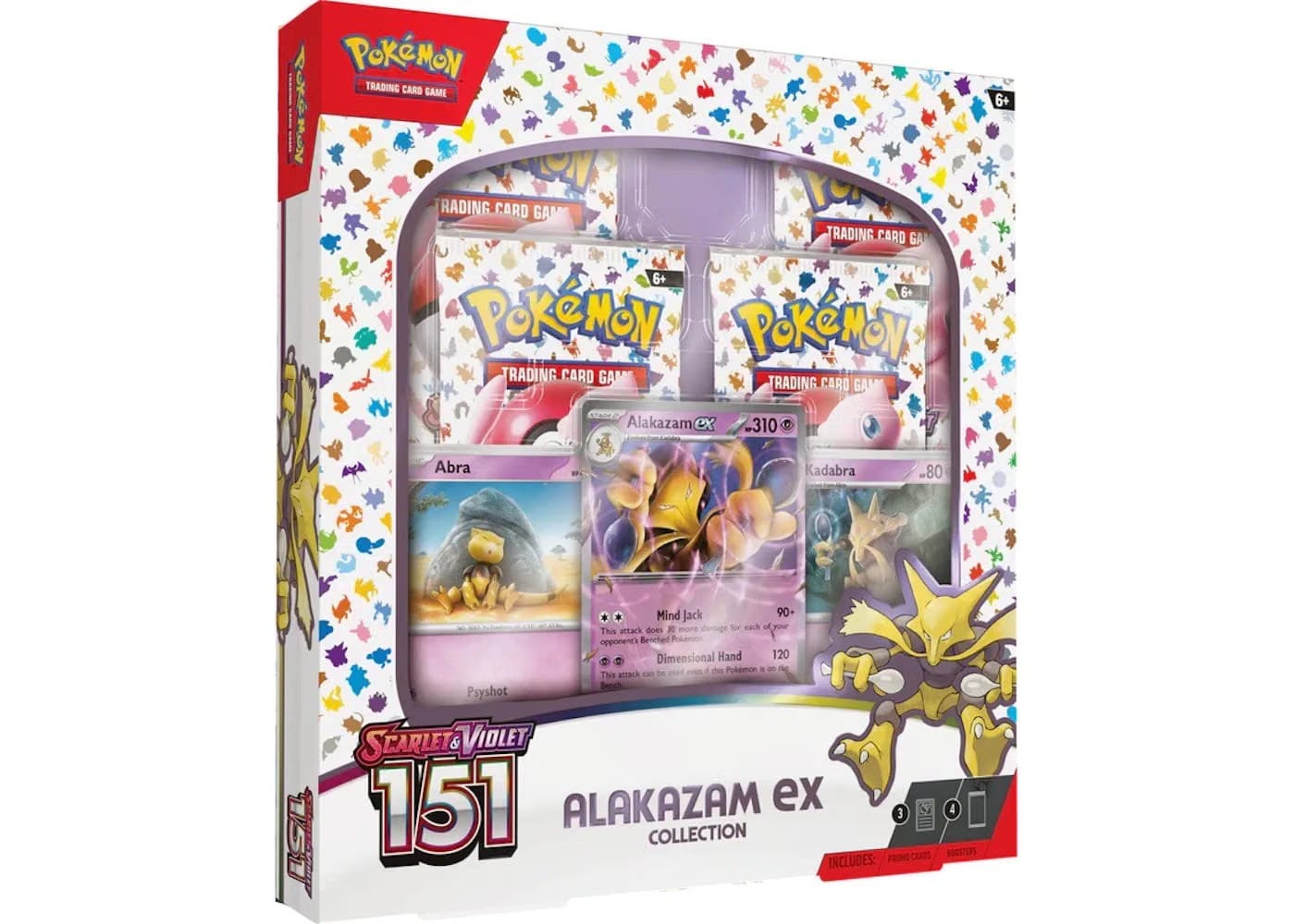 2023 Pokemon Scarlet & Violet 151 Alakazam Ex Box