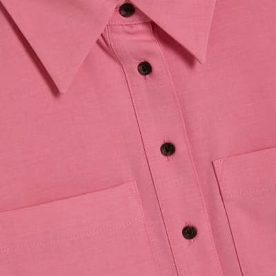 Petite Pink Tailored Shirt