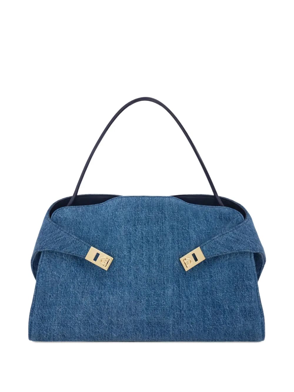 Hug Soft denim shoulder bag