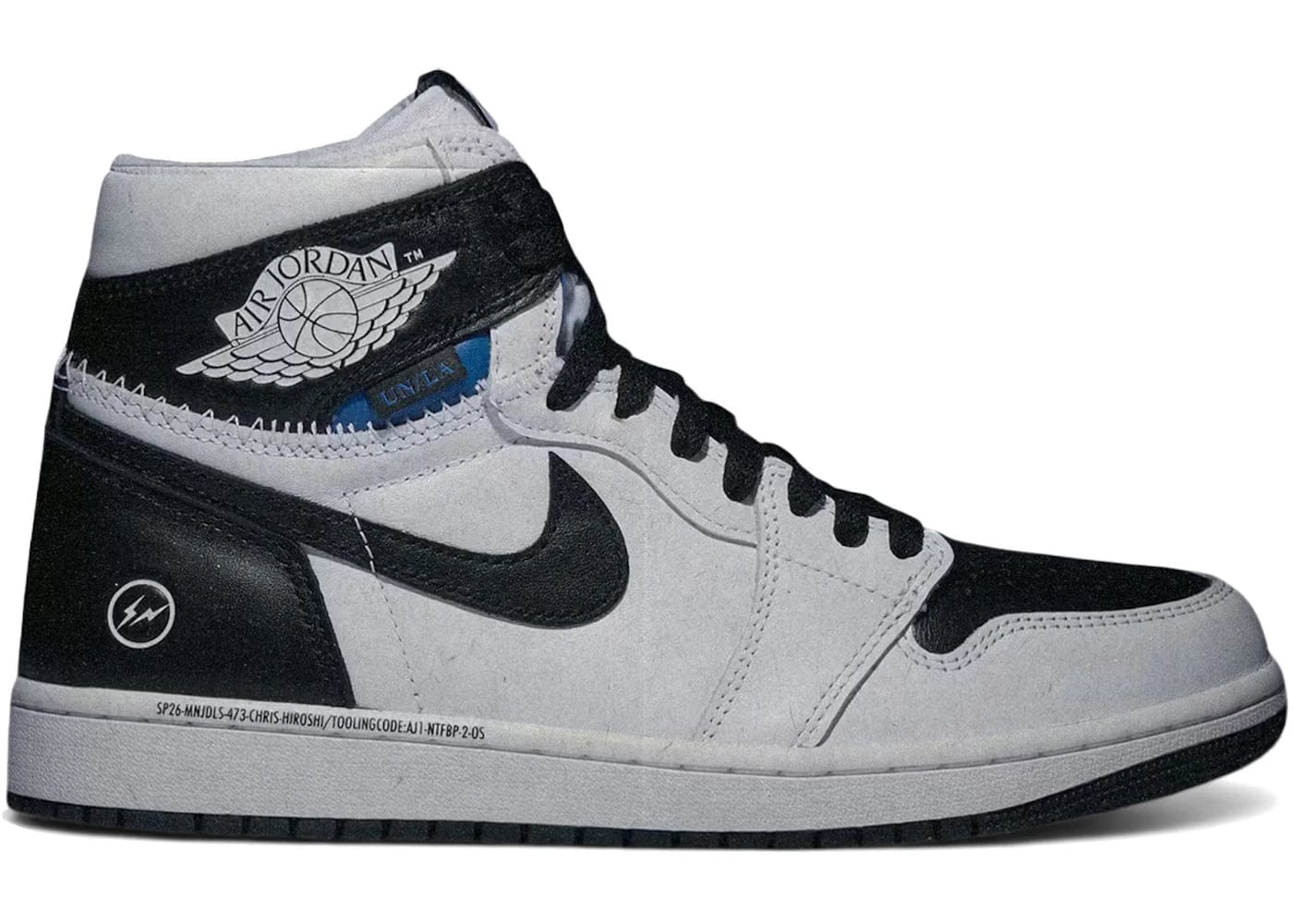 Fragment Design x Union LA x Air Jordan 1 Retro High OG SP White Black