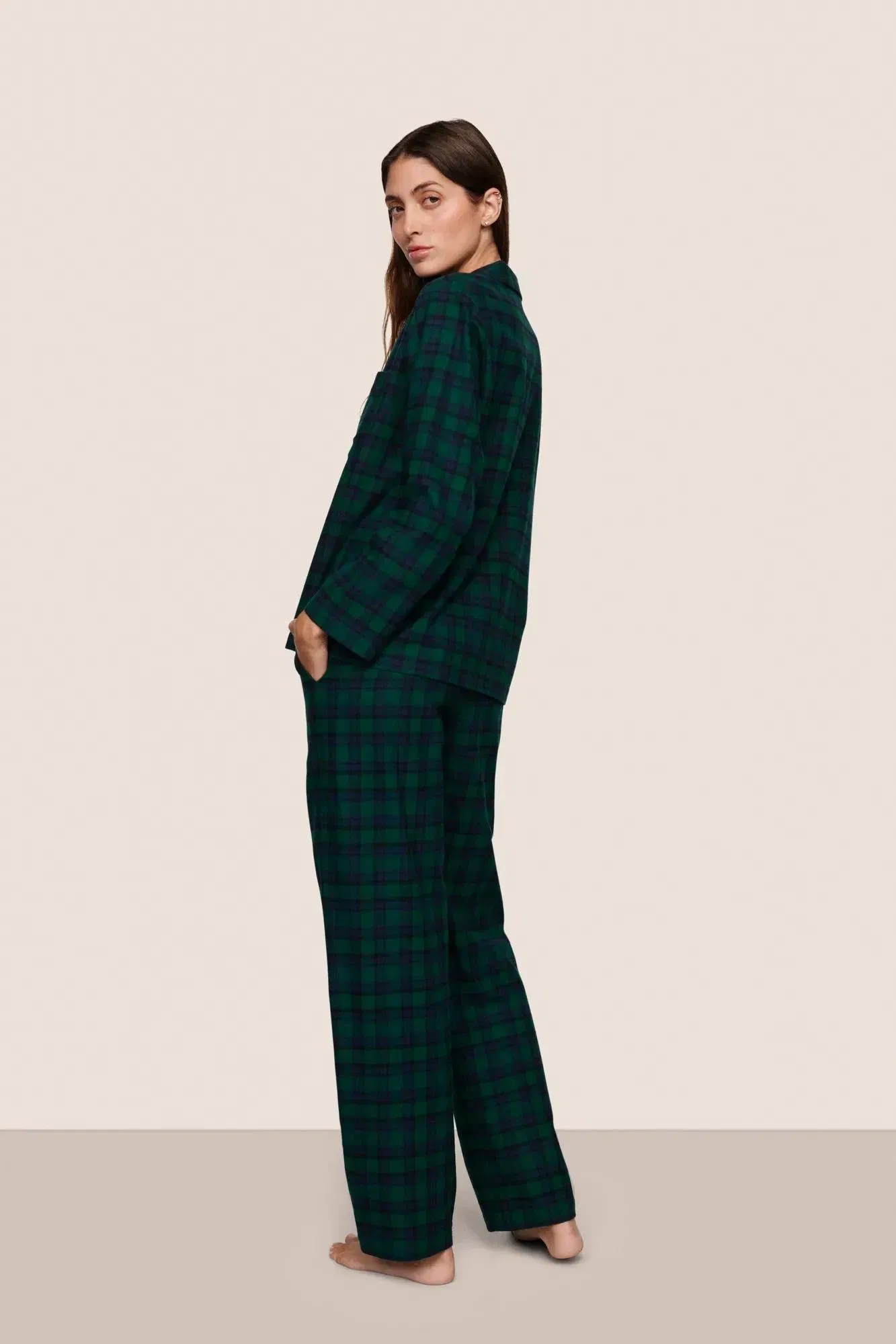 Flannel Long PJ Set