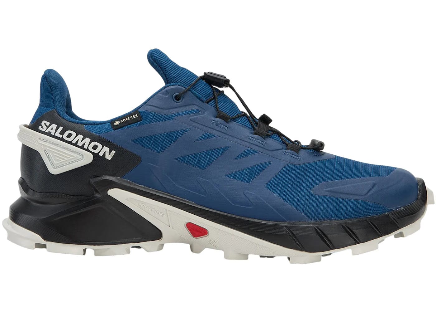Salomon Supercross 4 Gore-Tex Poseidon Black Lunar Rock