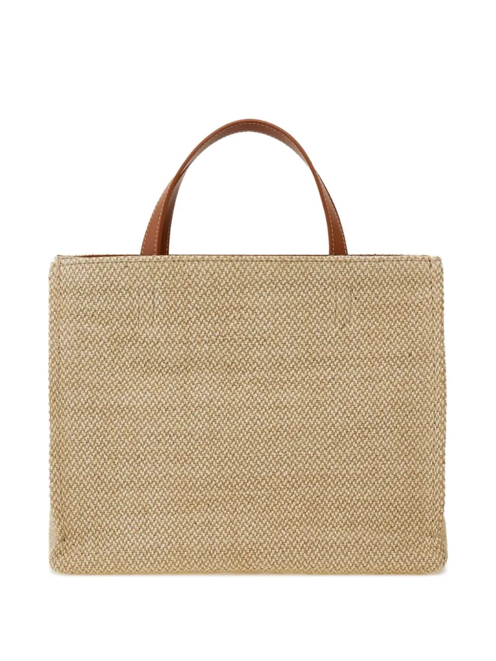 medium logo-embroidered tote bag