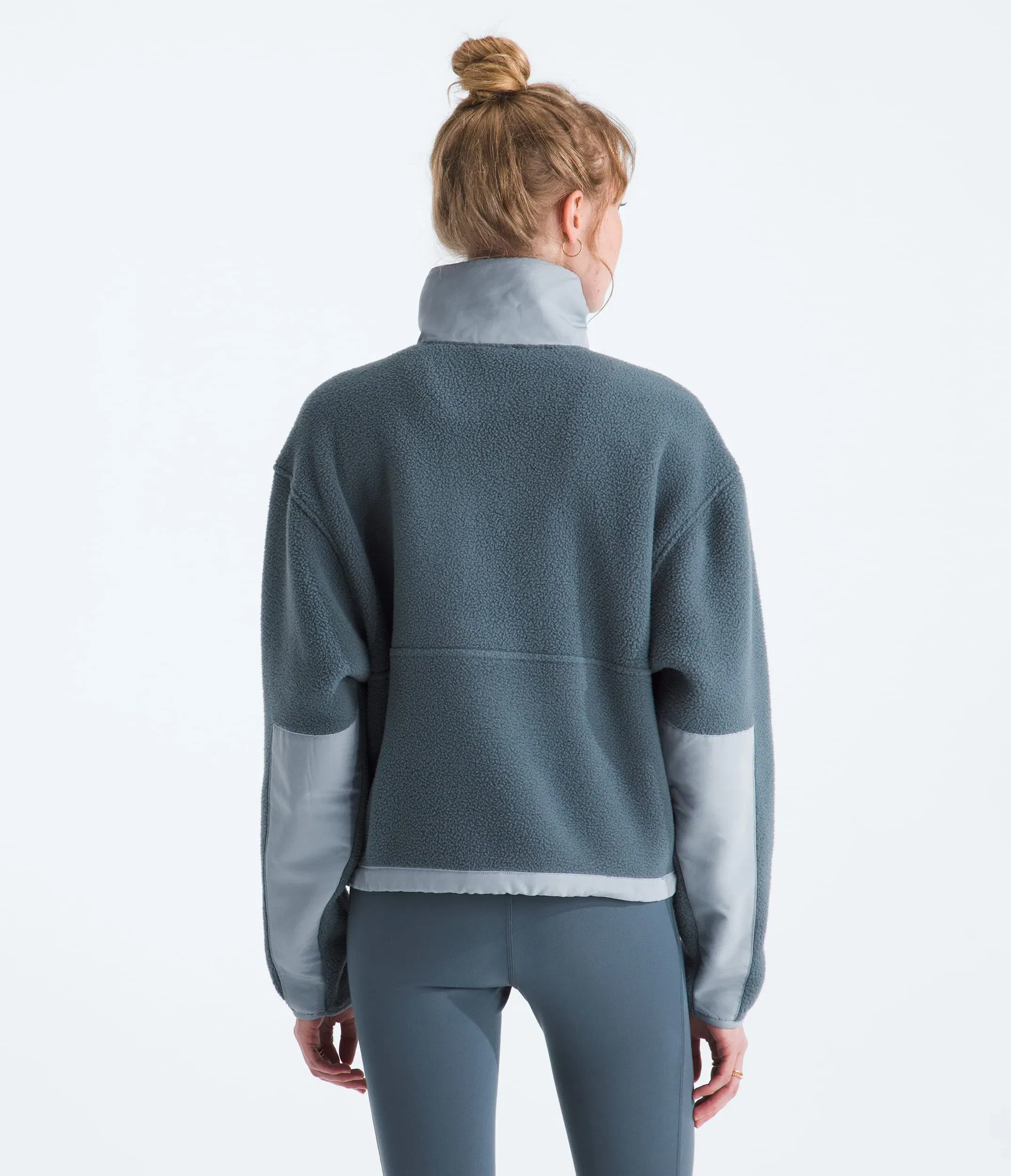 The North Face Women’s Yumiori Off Peak ½-Zip Jacket Granite Grey-Frost Grey