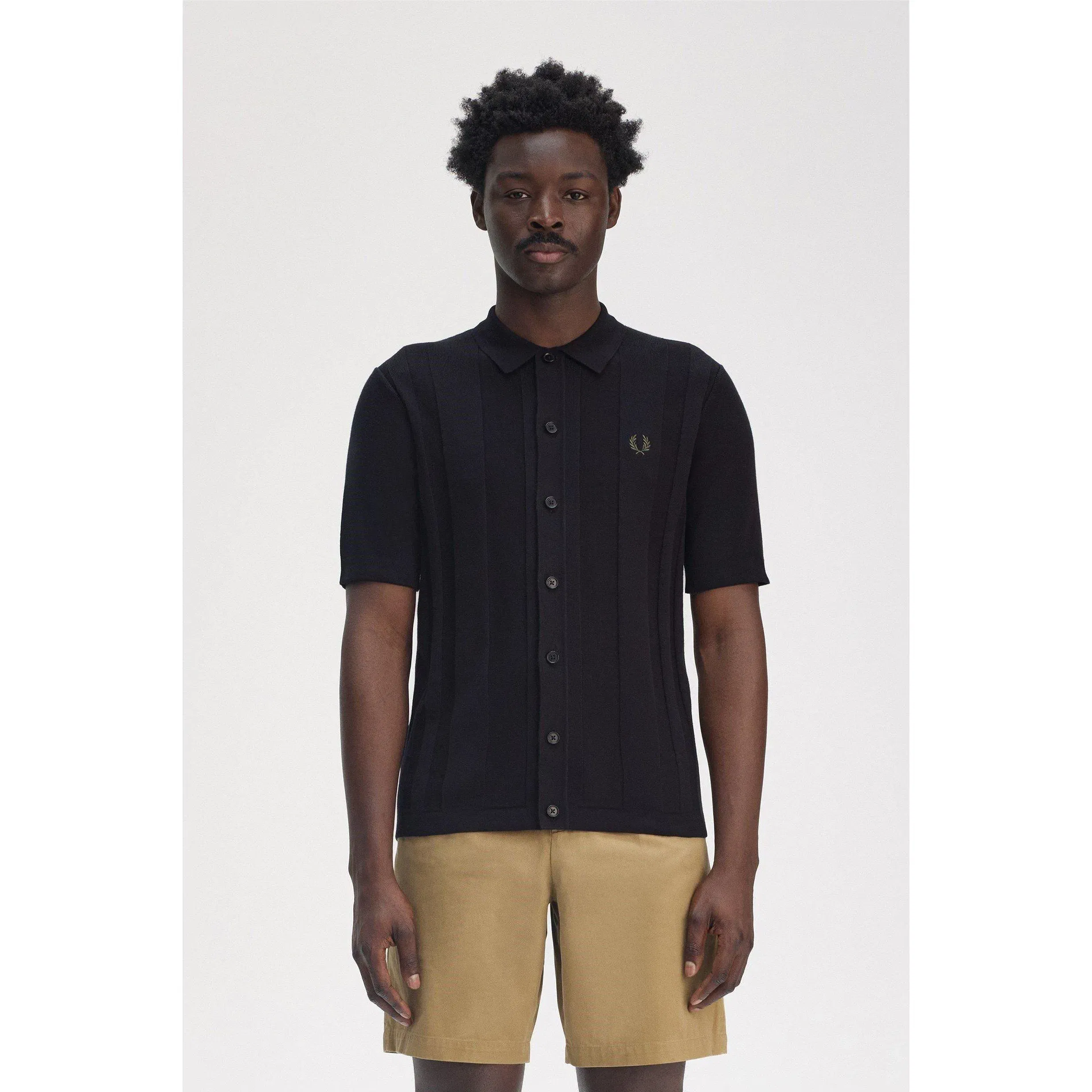 Short-Sleeve Plain Shirt