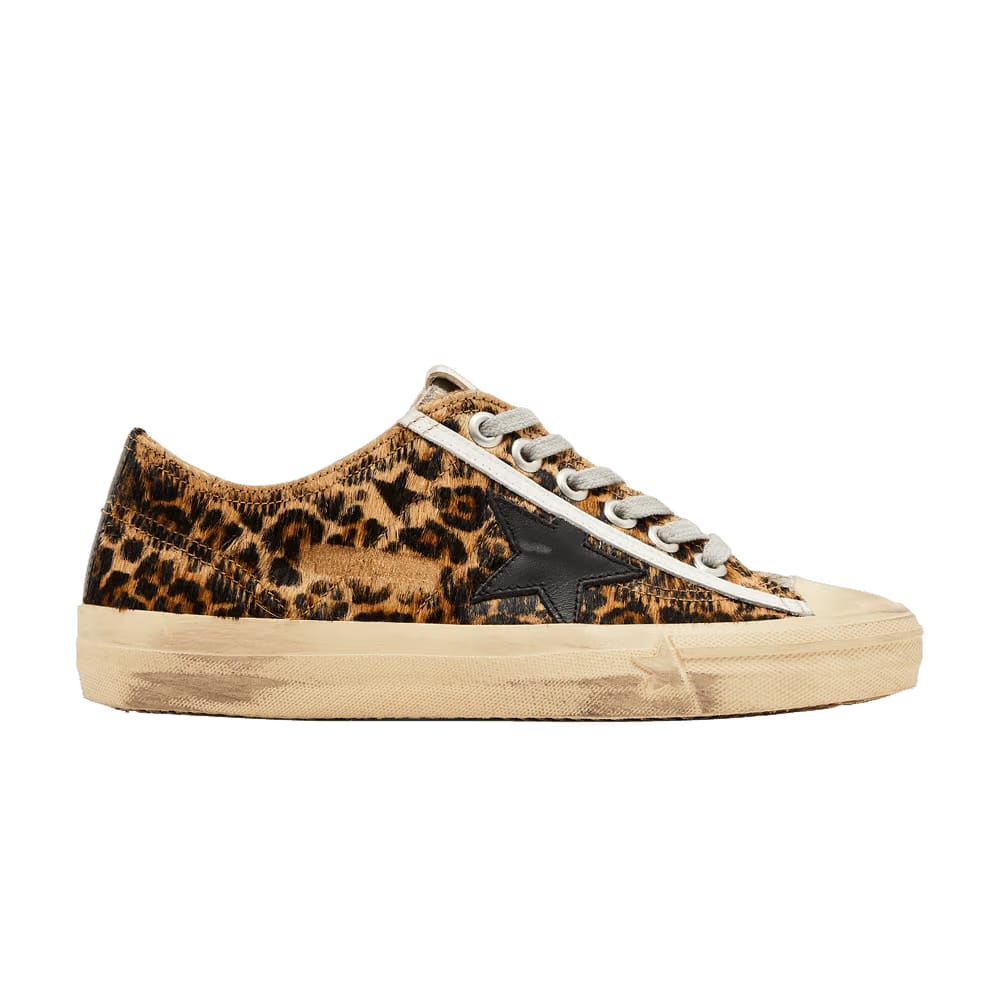 Golden Goose Wmns V-Star 'Leopard'