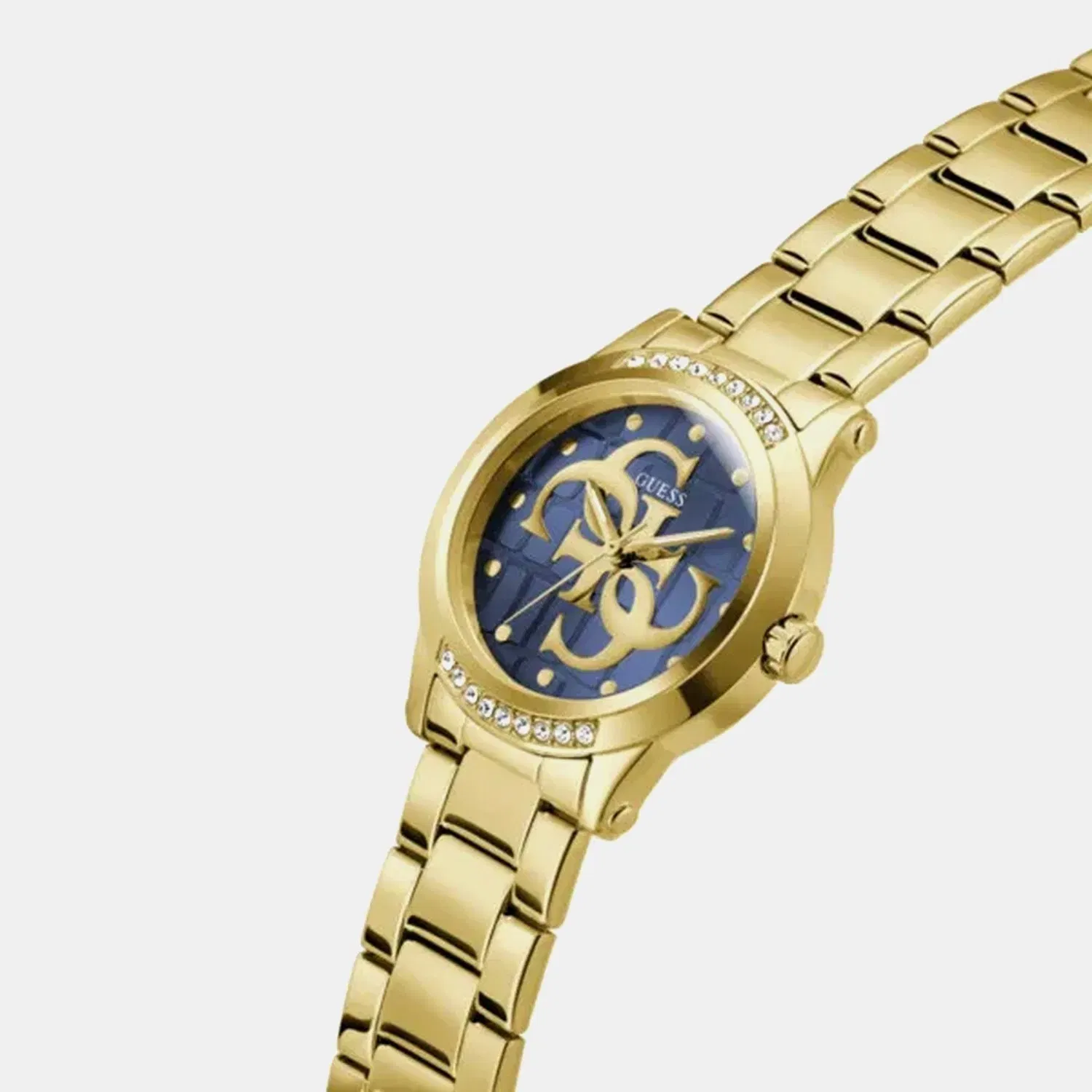 Guess Gt Annette Women Quartz Blue Dial Analog Stainless Steel Gw0861L6