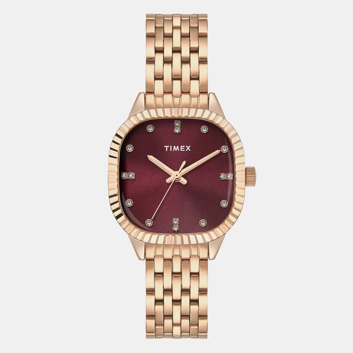 Timex Trendline Women Quartz Dial Analog Stainless Steel Watch Twel27300