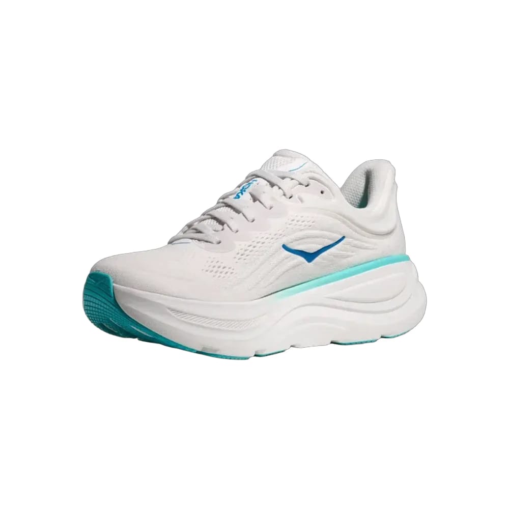 Hoka One One Bondi 9 White Hoka Blue