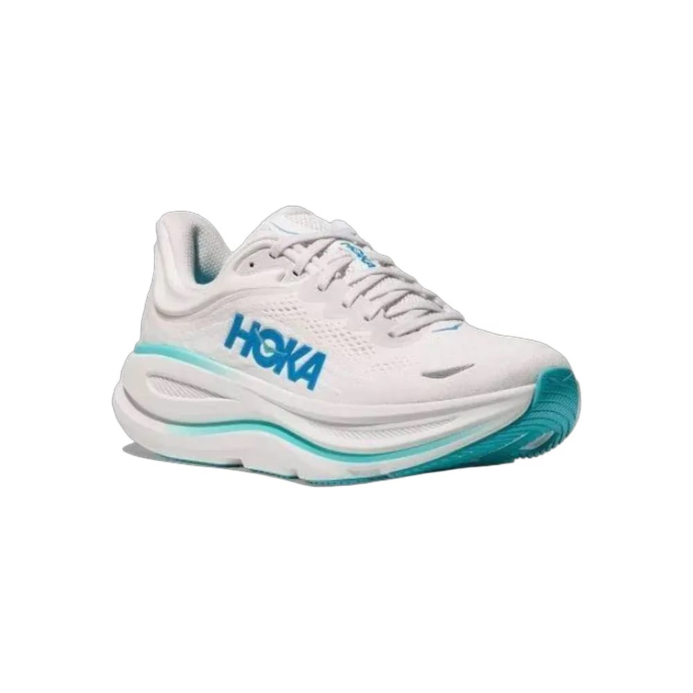Hoka One One Bondi 9 White Hoka Blue