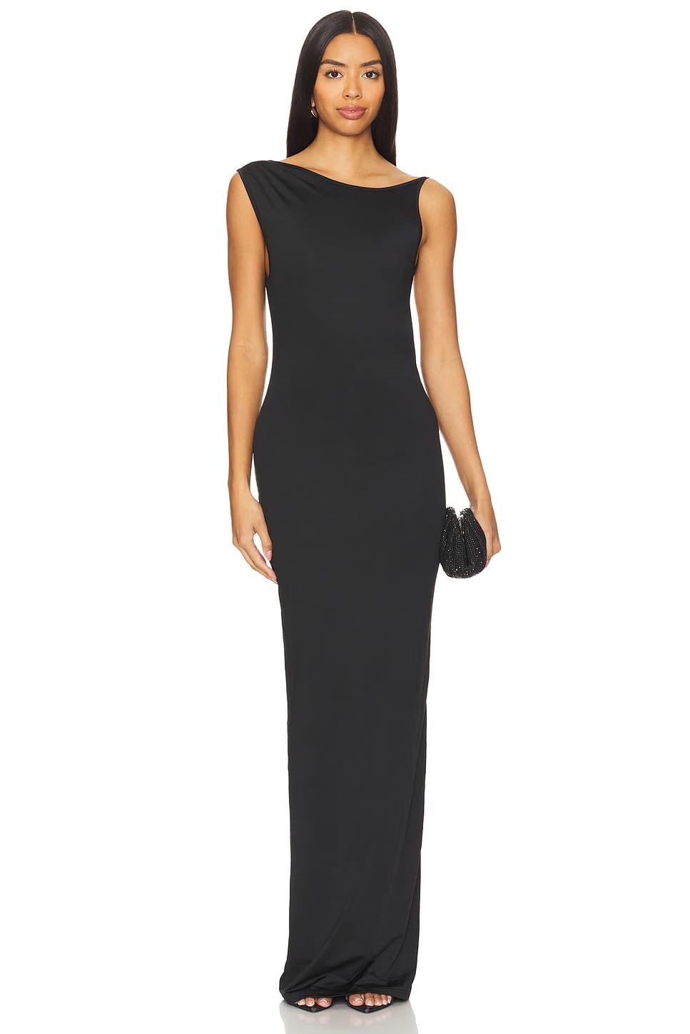 superdown Avya Maxi Dress in Black