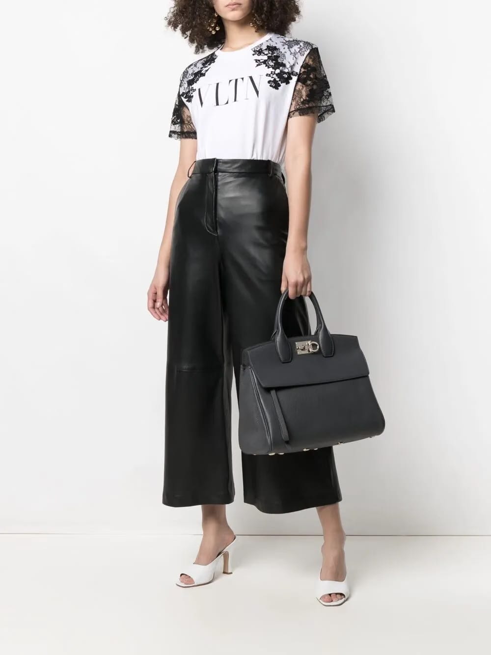 large Studio top handle bag