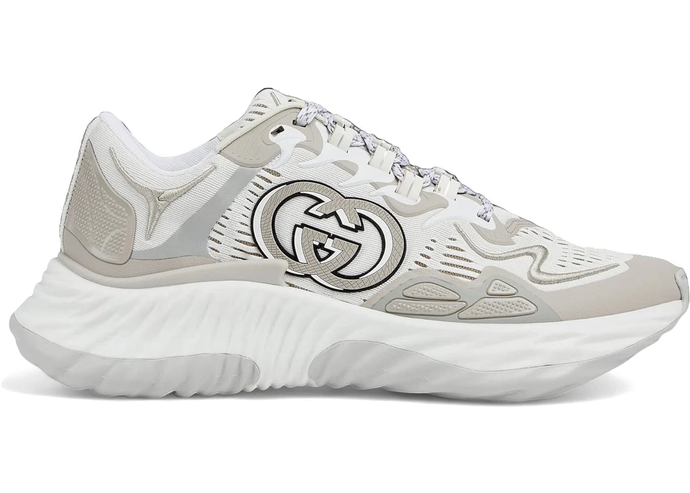 Gucci Ripple Sneaker White Grey