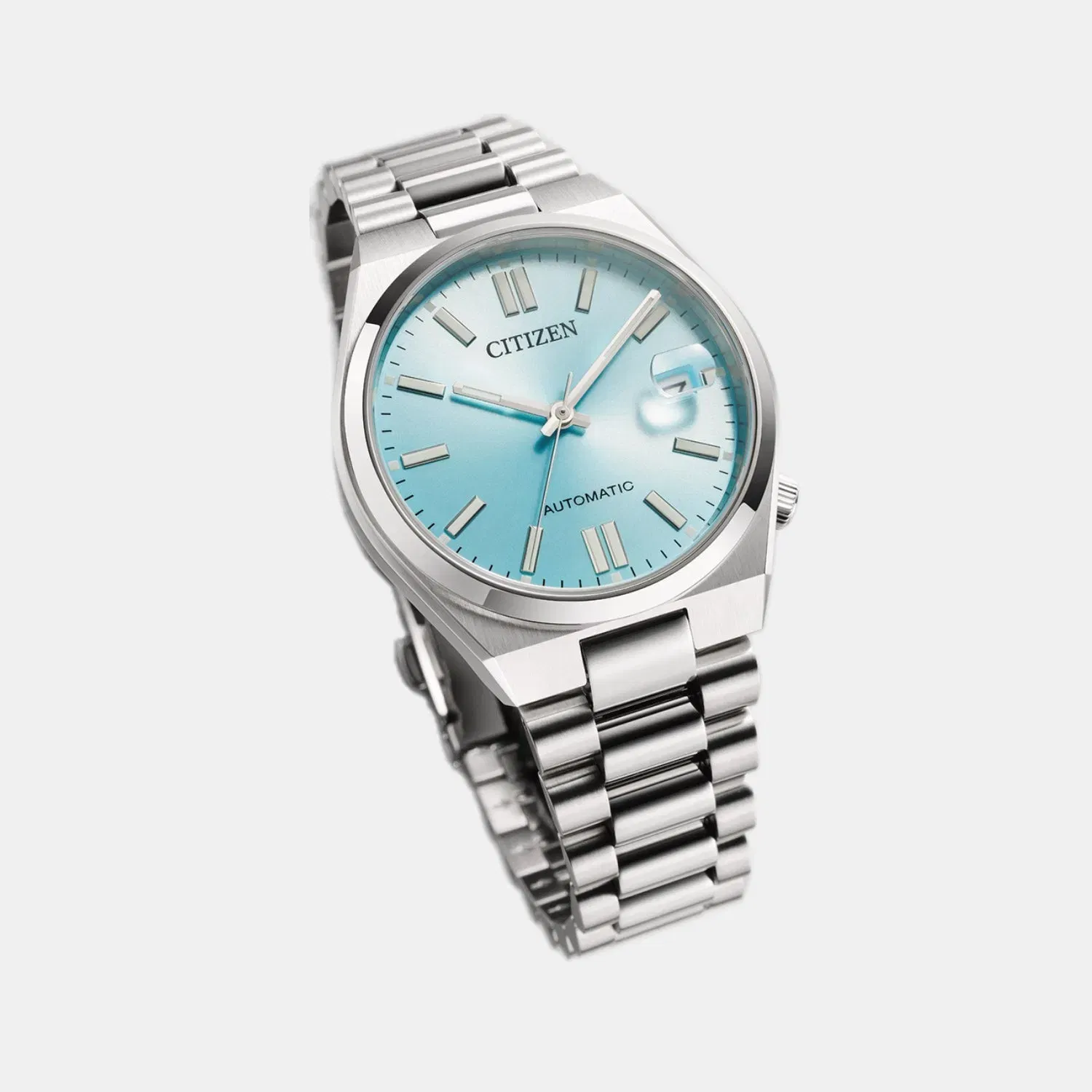 Citizen Tsuyosa Unisex Automatic Blue Dial Analog Stainless Steel Watch Nj0200-50L