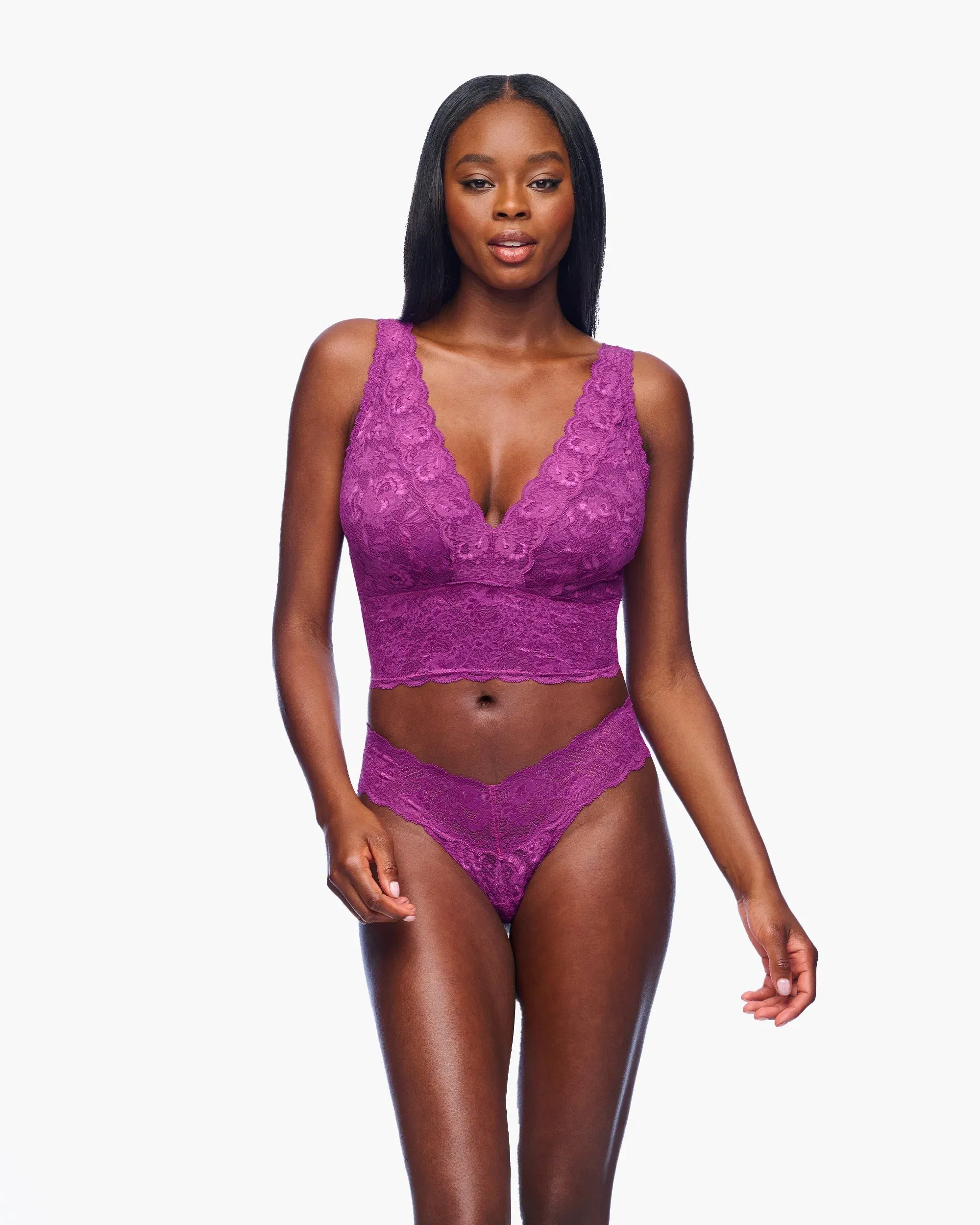 Bralette Tipo Top Escotado Curvy