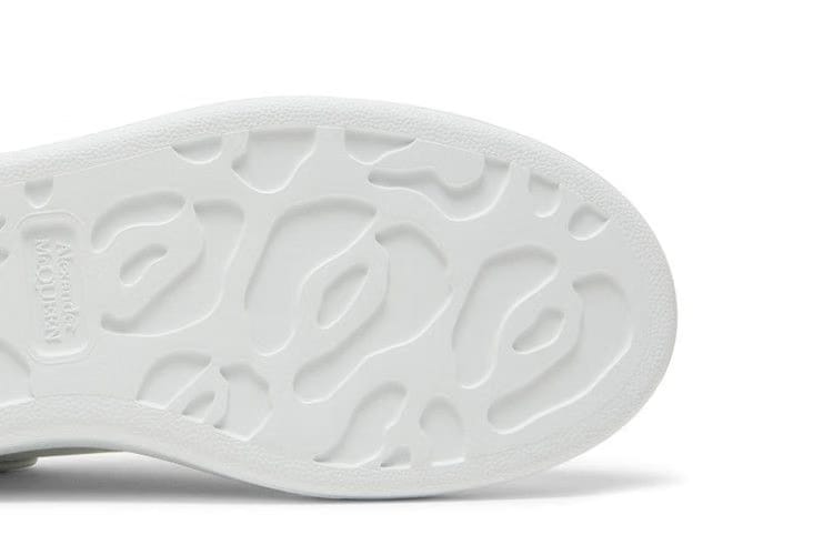 Alexander McQueen Wmns Oversized Sneaker 'White Silver Glitter'