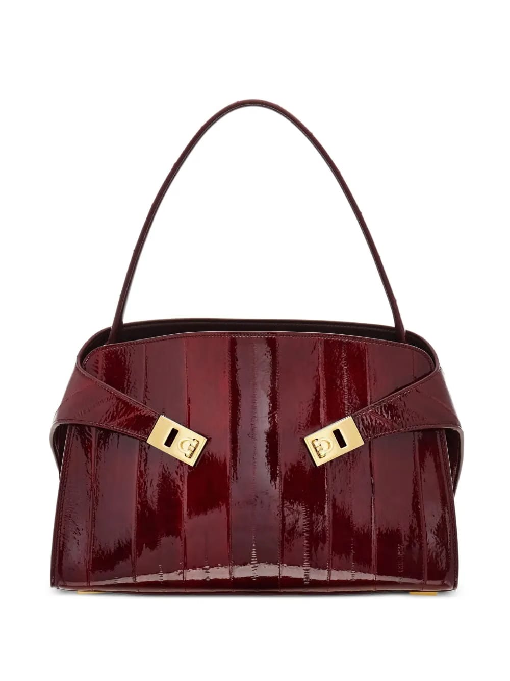 medium Hug eel-skin shoulder bag