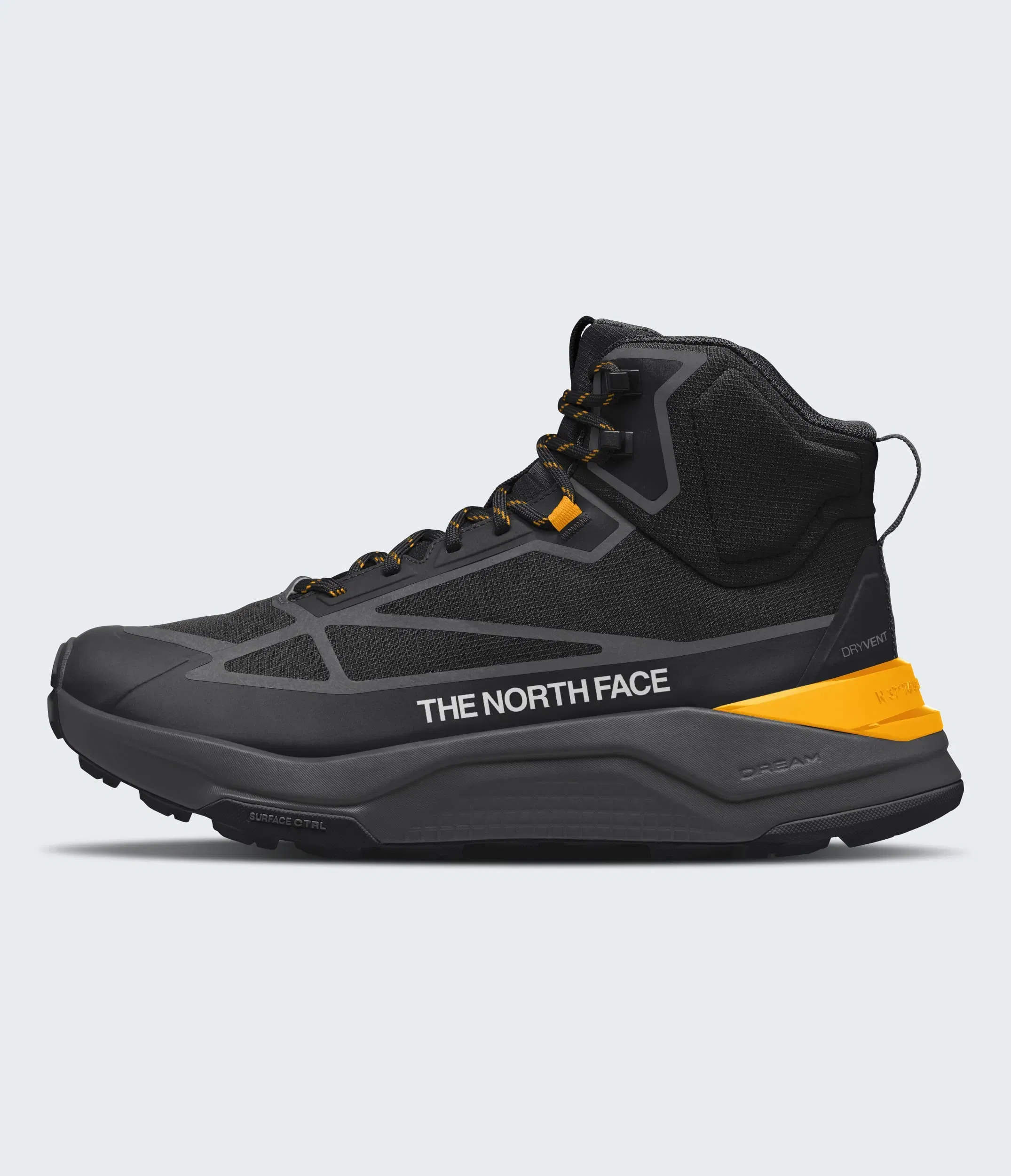 The North Face Mens Fastpack Mid Waterproof Boots Tnf Black Tnf Black