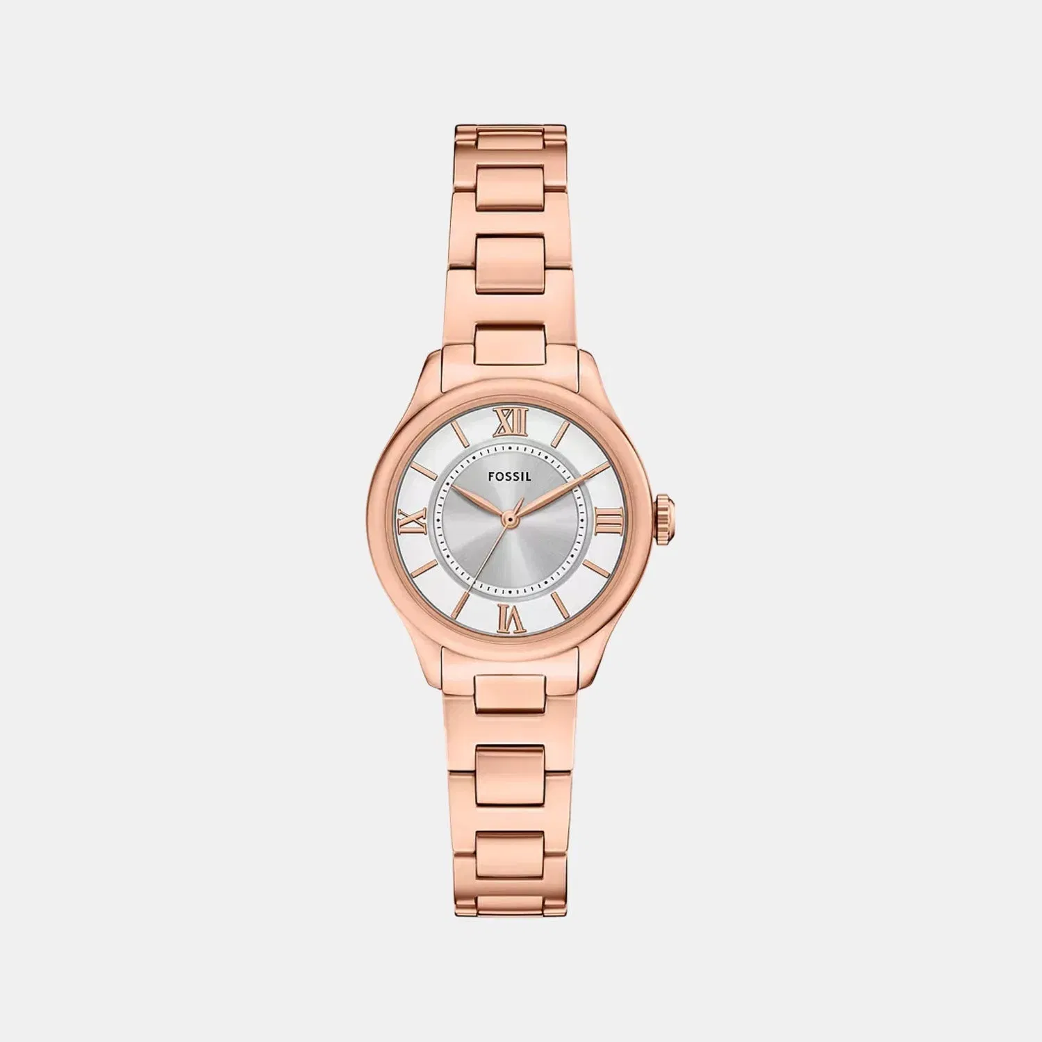 Fossil Gilmore Women Quartz Silver Dial Analog Stainless Steel Watch Es5420