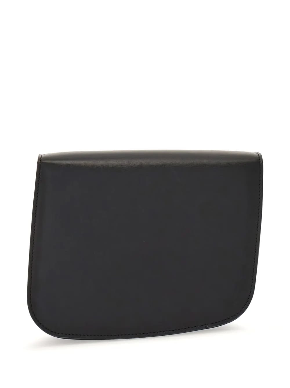 small Asymmetric leather crossbody bag