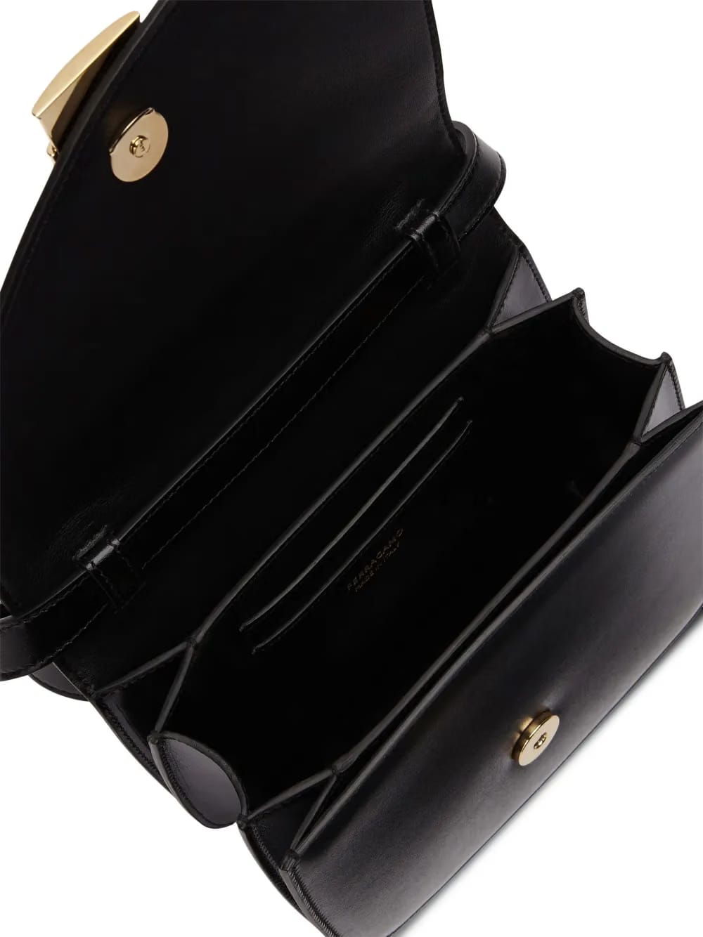 small Asymmetric leather crossbody bag