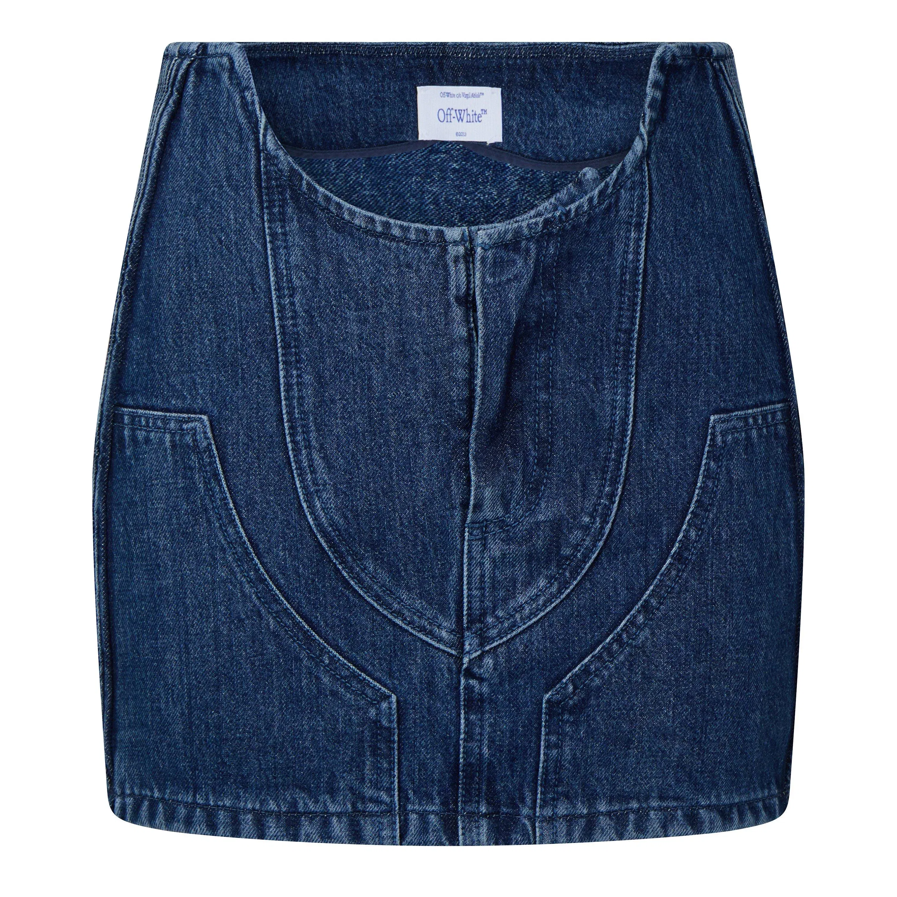 A-Line Denim Skirt
