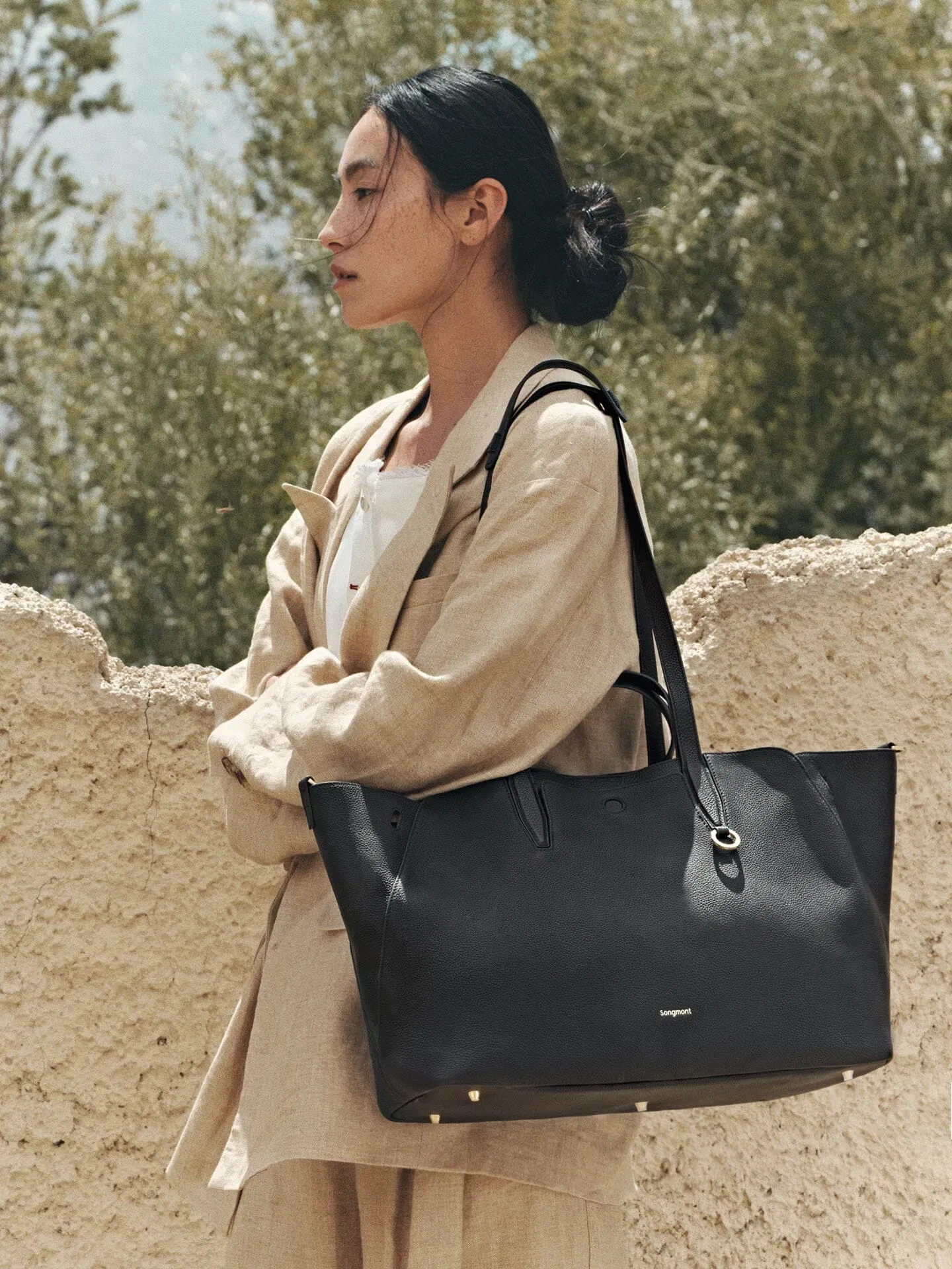 Songmont Large Yore Tote Bag Onyx