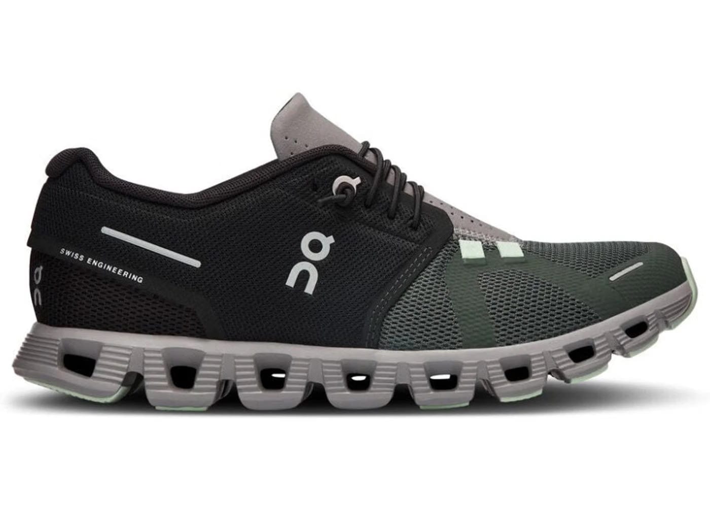 On Running Cloud 5 Black Lead Womens