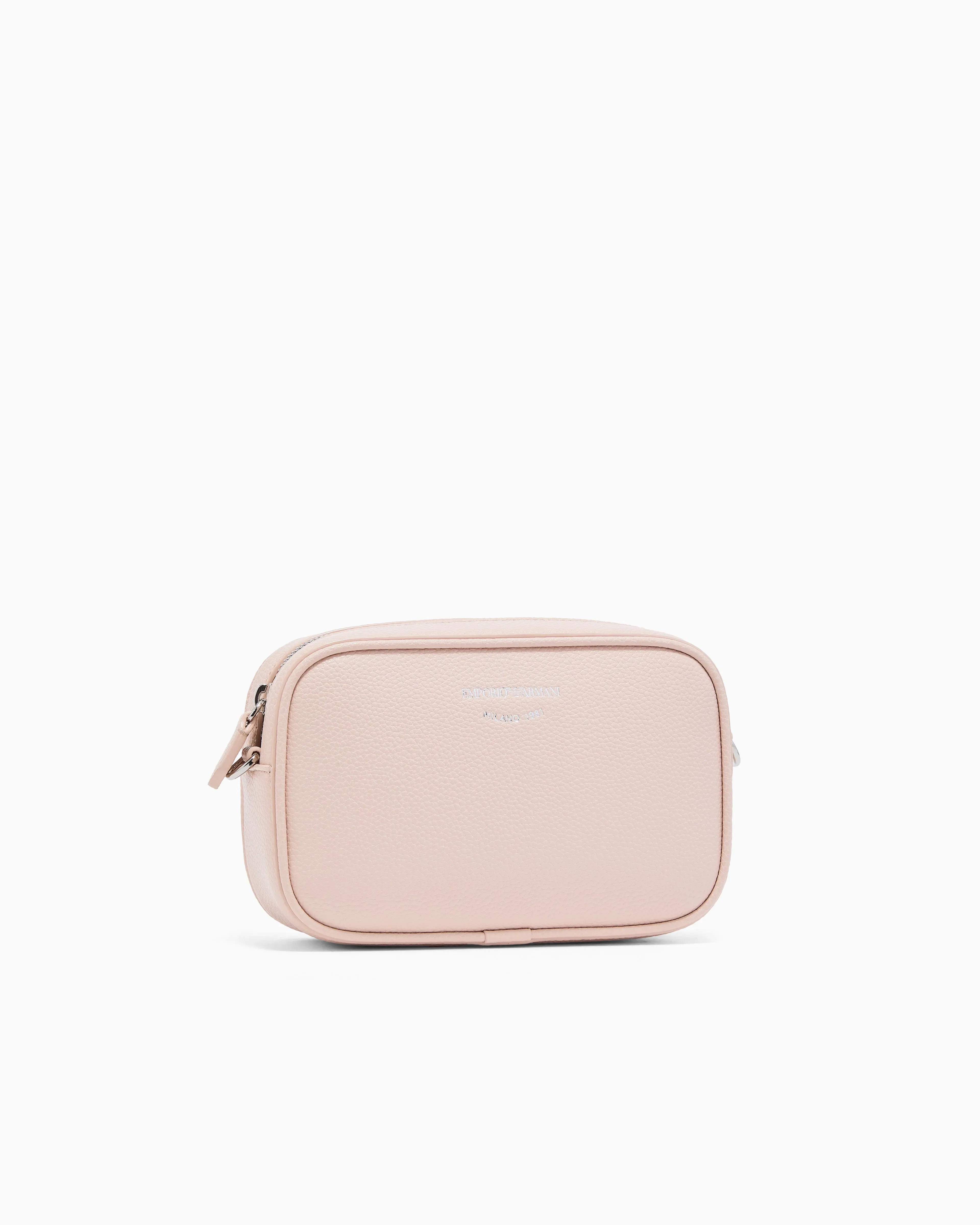 Emporio Armani Deer-print camera case with shoulder strap