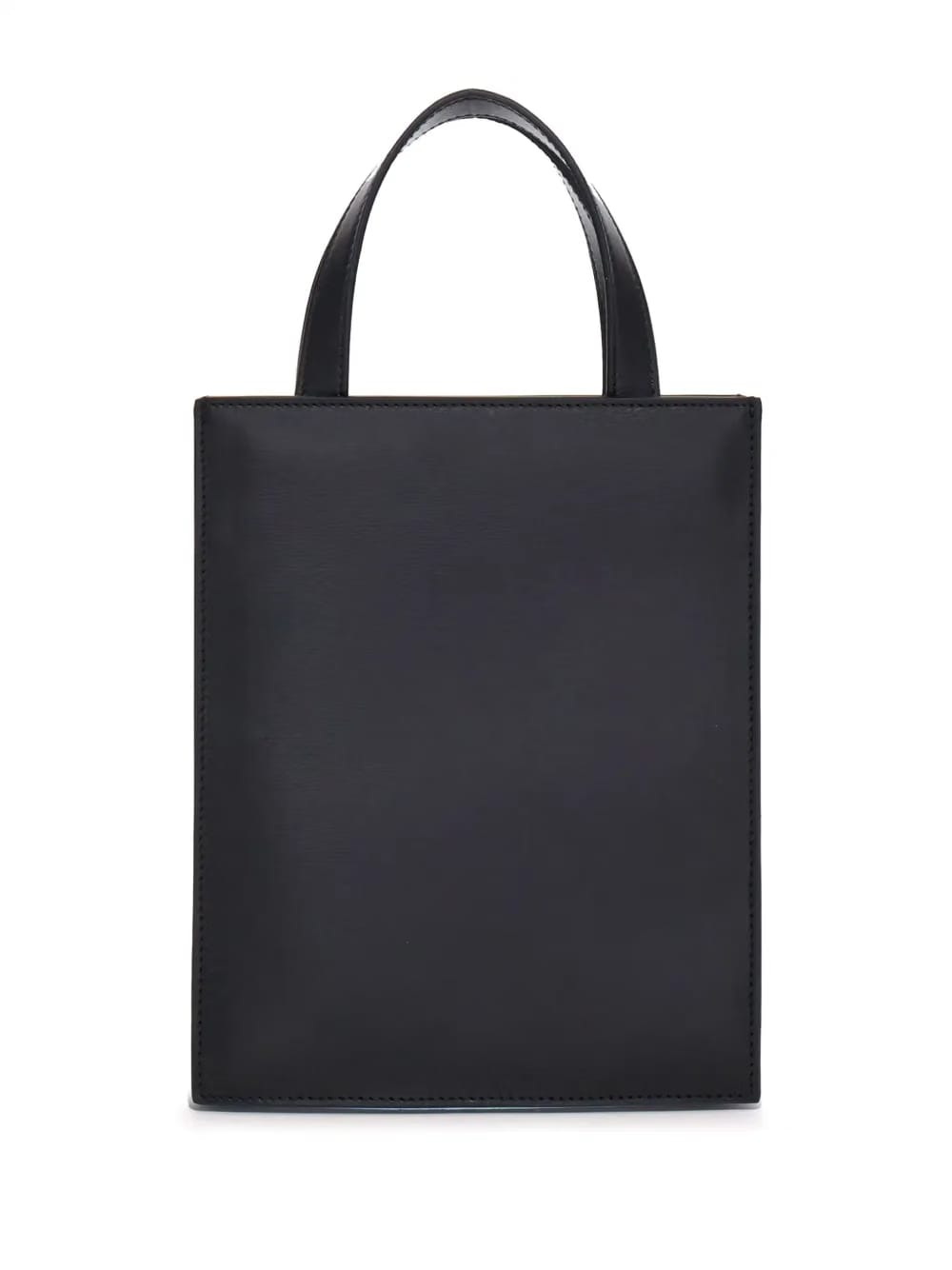 Gancini-plaque leather minibag