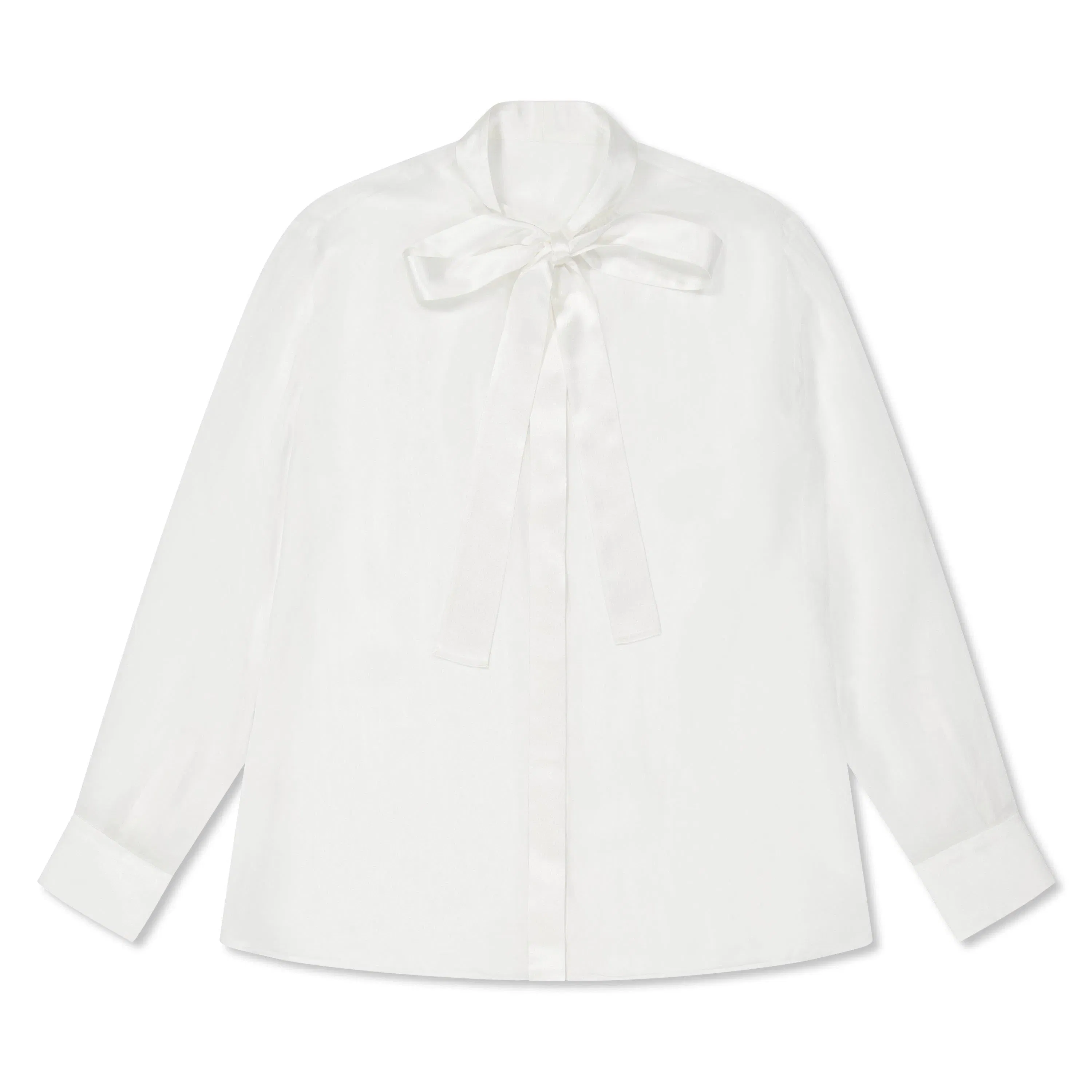 Sheer Bow Blouse