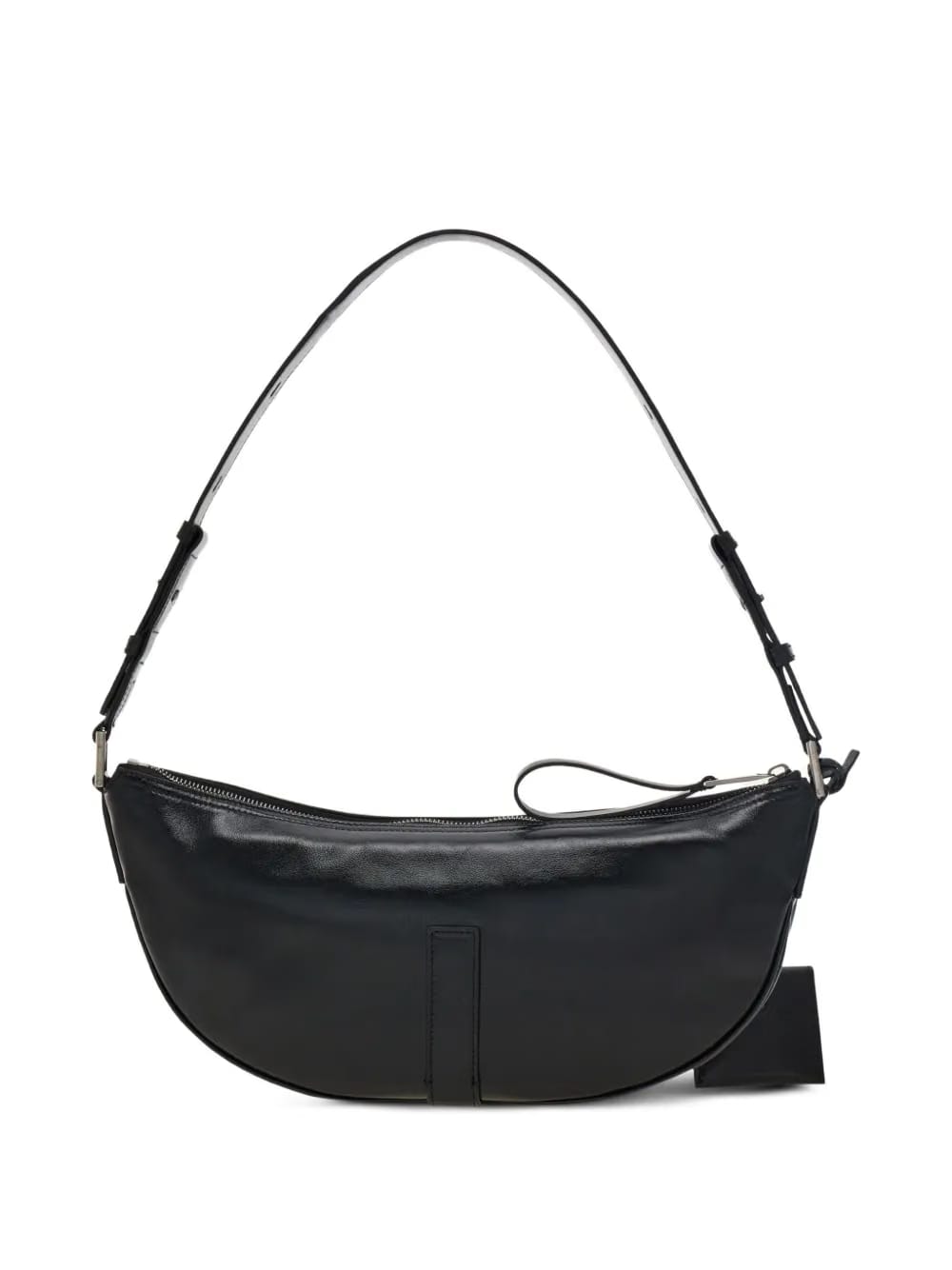 small gancio-embellished curved shoulder bag