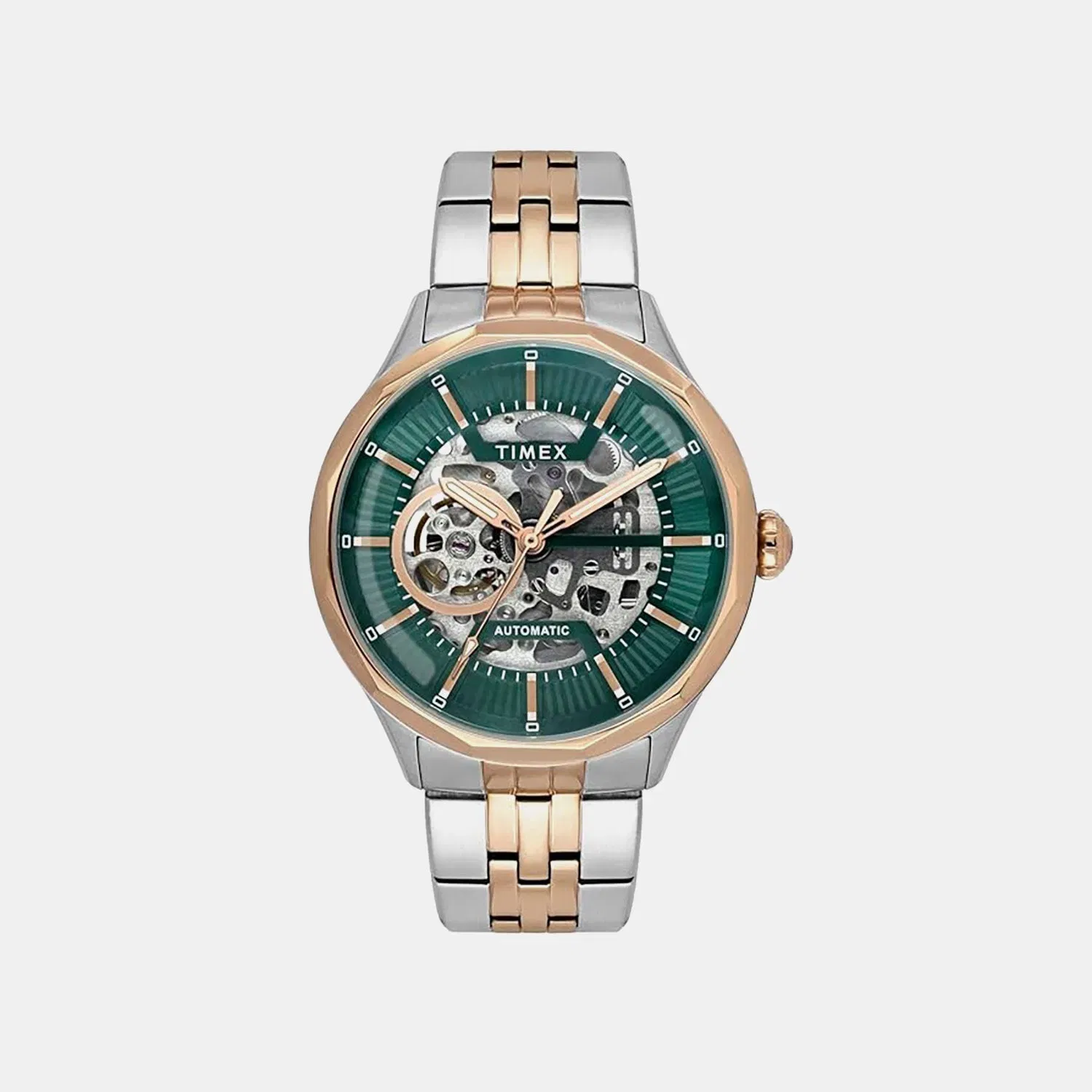 Timex Signio Men Automatic Dial Analog Stainless Steel Watch Tweg27602
