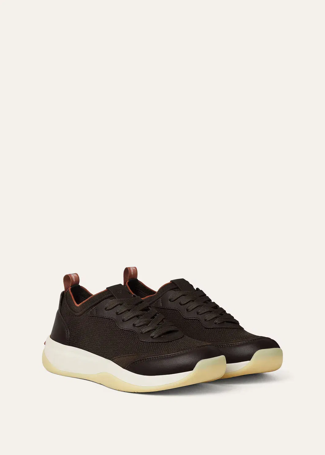 LoroPiana 410 LP Walk Sneaker Umber Brown