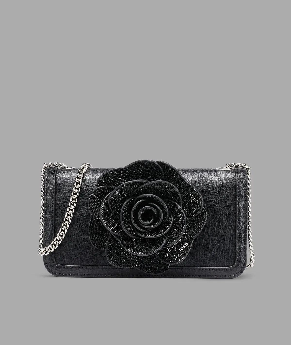 KarlLagerfeld Kosette shoulder bag with flower black