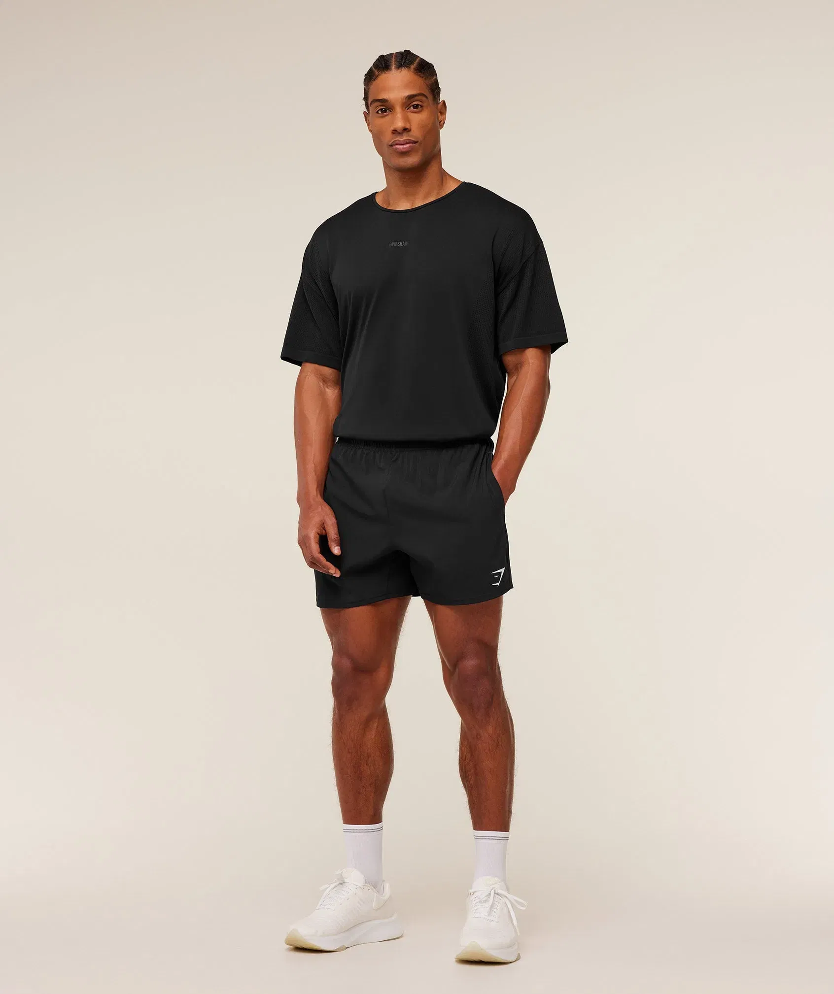 Gymshark Distance Seamless T-Shirt - Black