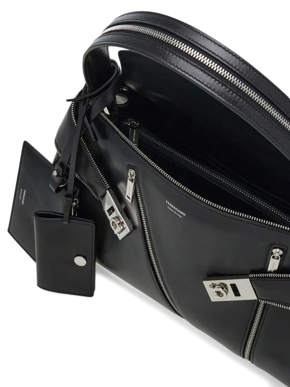 medium Hug Soft zip-detail shoulder bag