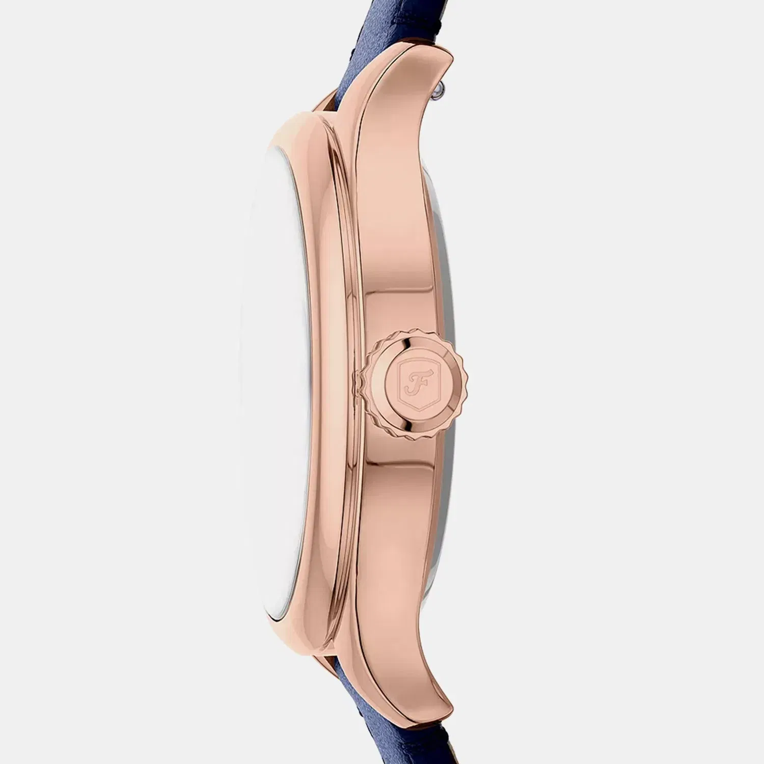 Fossil Gilmore Women Quartz Blue Dial Analog Leather Watch Es5424