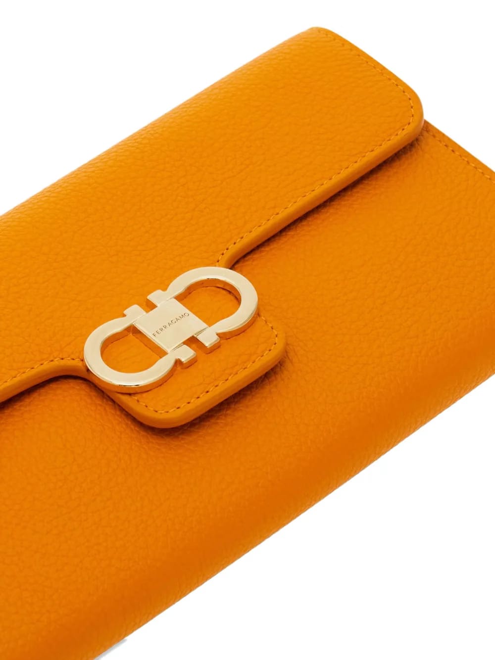 Gancini chain-strap clutch bag