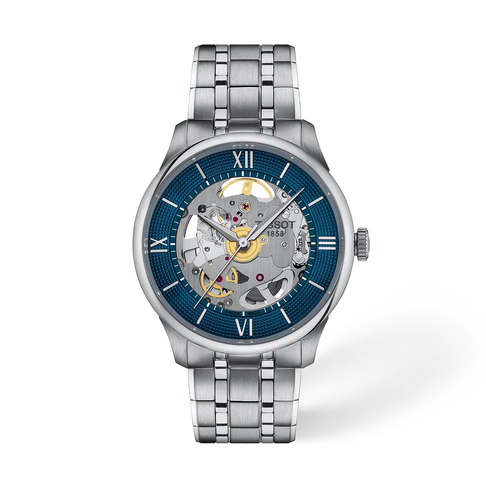Tissot Chemin Des Tourelles Skeleton 39Mm T1398361104800