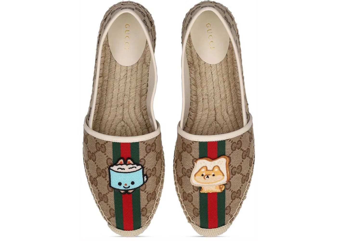 Pikarar x Gucci Wmns GG Espadrilles 'Beige'