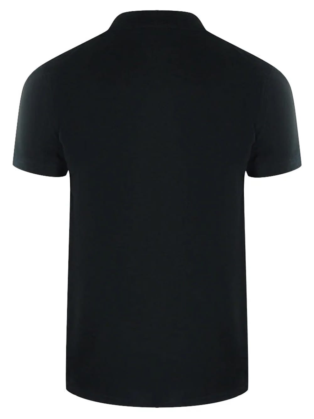 Love Moschino Small Heart Black Polo Shirt
