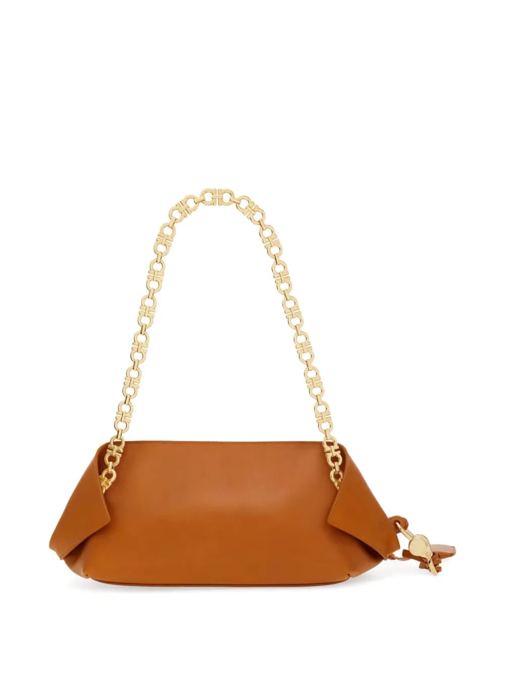 small Folded chain-strap shoulder bag
