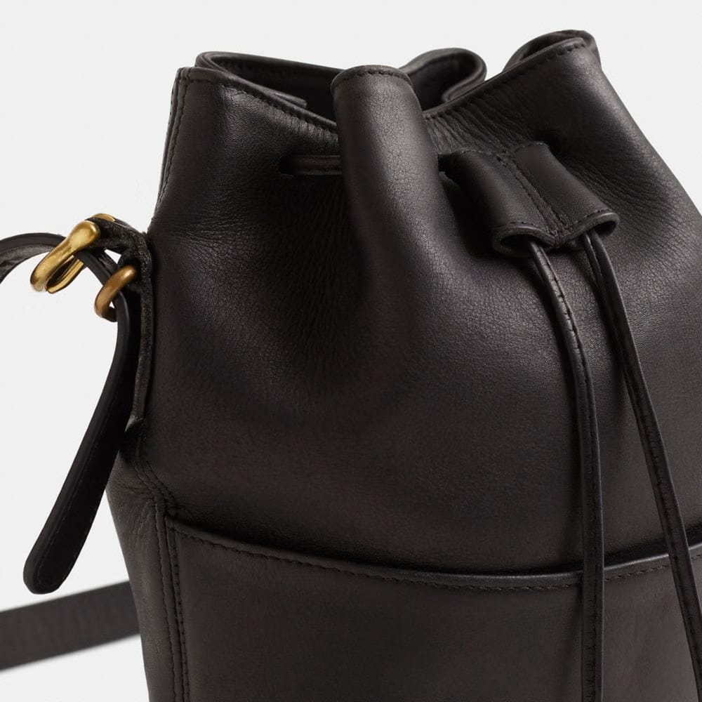 Vintage Equestrian Drawstring Bag