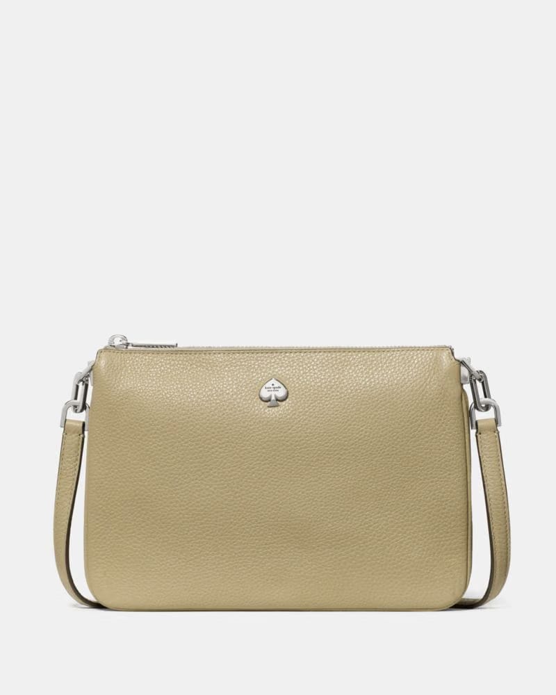 KateSpade Kayla Triple Crossbody Bag Elm