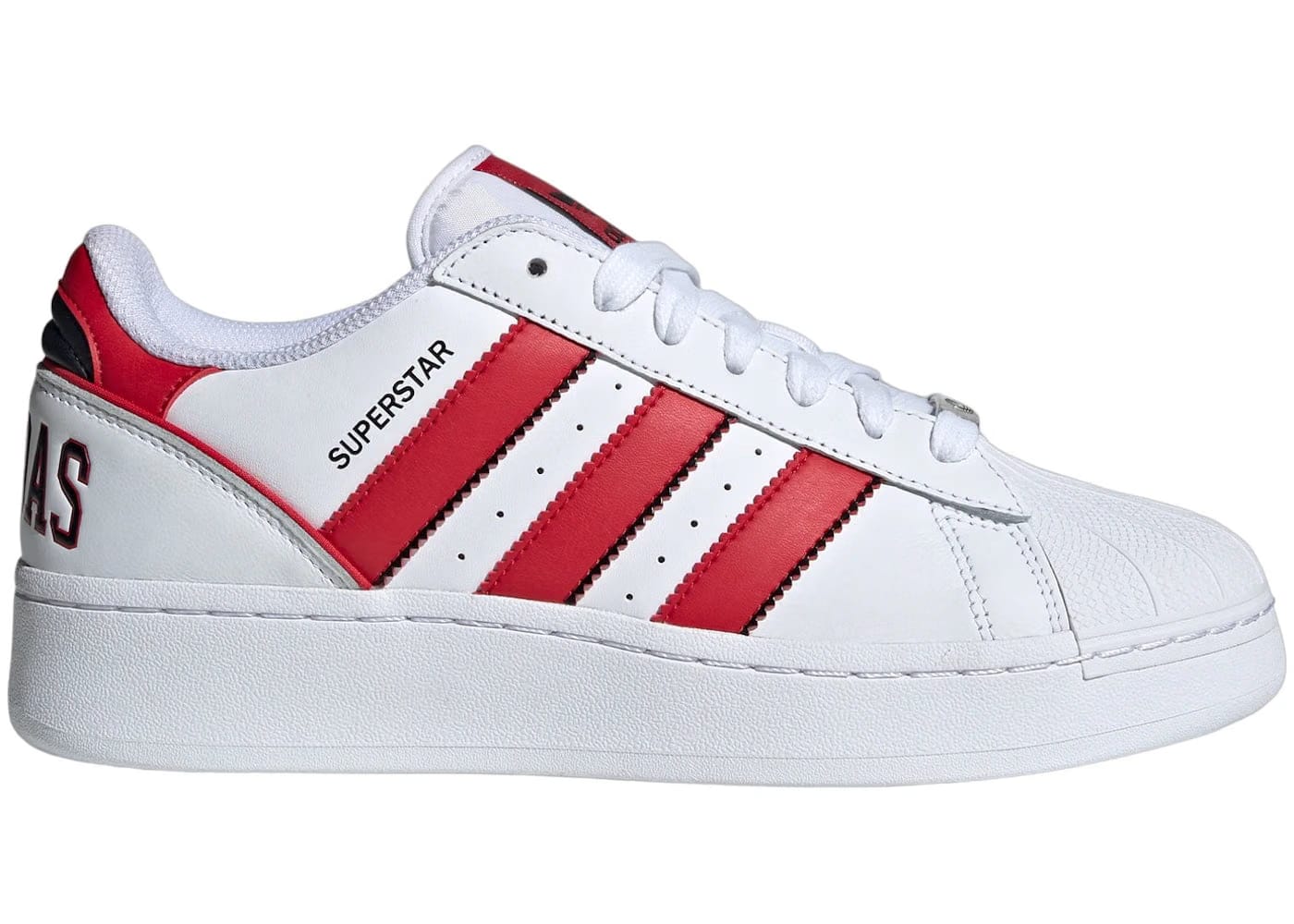 Adidas Superstar XLG Throwback Jerseys Pack - Scarlet