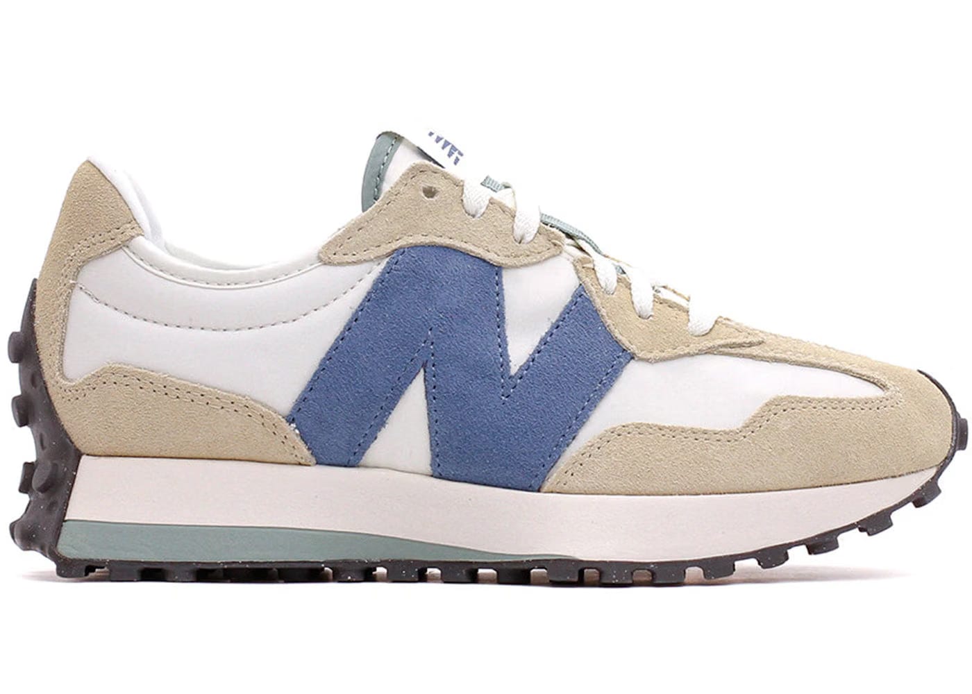 New Balance 327 Sandstone Mercury Blue Womens
