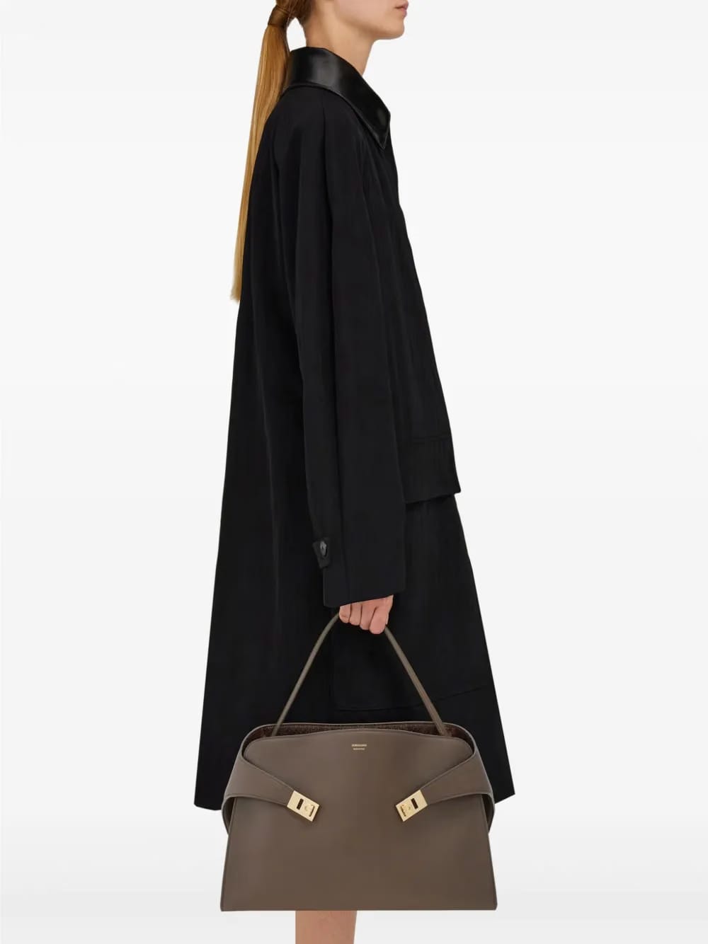 Hug structured tote bag