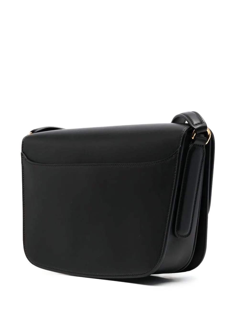 Gancini leather shoulder bag