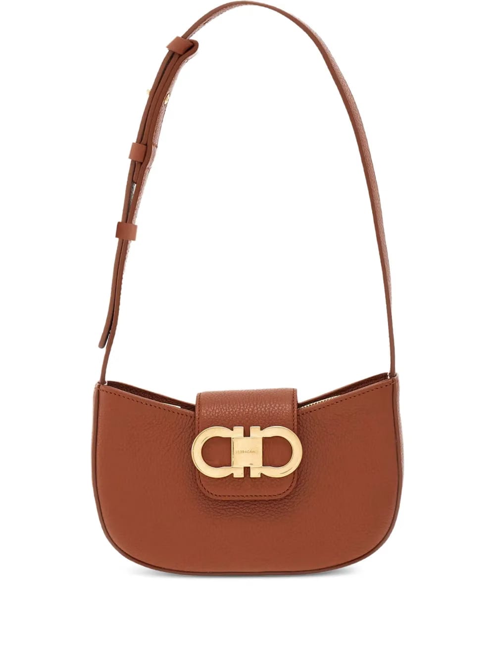 Double Gancini mini bag